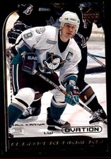 1999-00 Upper Deck Ovation Lead Performers Paul Kariya Anaheim Mighty Ducks #LP3