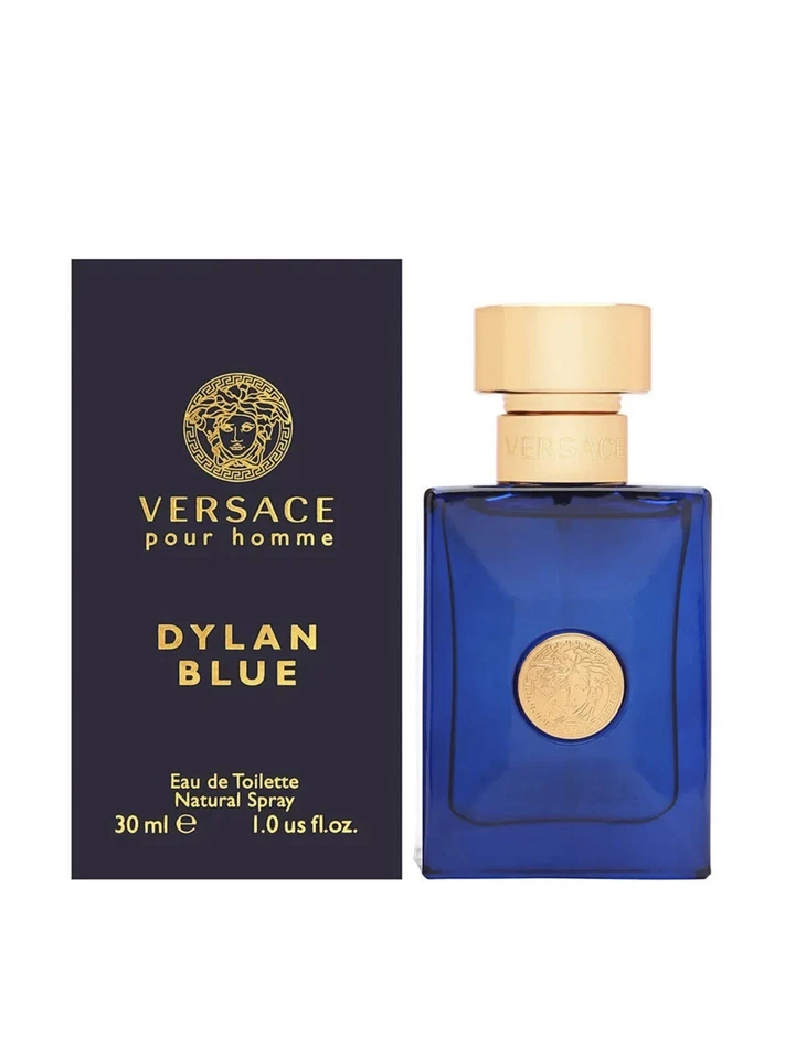 Versace Pour Homme Dylan Blue de Versace para hombres 1,0 OZ eau de parfum spray nuevo Foto 1 de 1