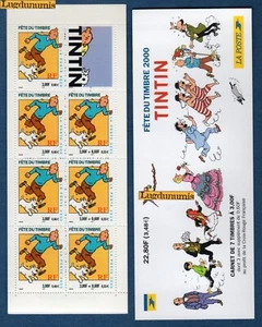 Frankreich Band Notizbuch BC3305 Fest der Briefmarke Tim und Struppi 2000 BC 3305 Neu Luxus - Bild 1 von 1