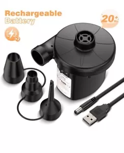 Pompa aria elettrica ricaricabile AirExpect gonfiata - sgonfia USB ricarica gratuita P&P - Foto 1 di 6