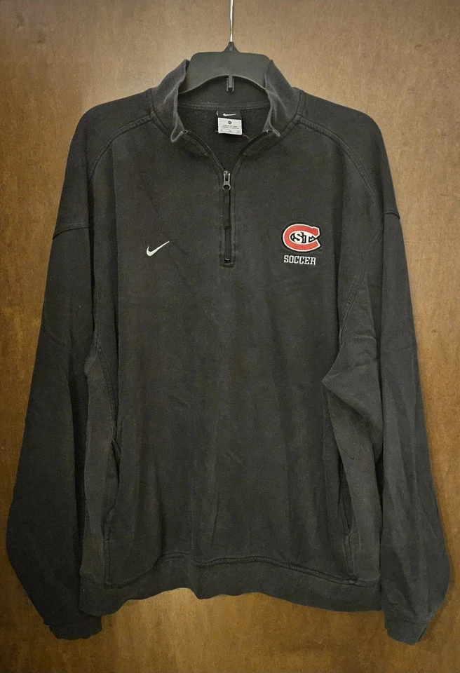 St. Sudadera Pullover Cloud State University Huskies Nike Fútbol 1/4 Cremallera Foto 1 de 1