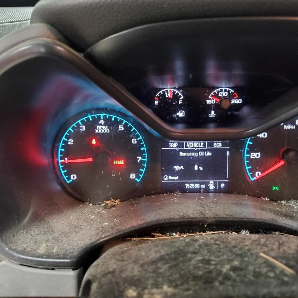 Velocímetro Chevrolet Colorado (cluster), MPH y KPH (opt UMN), gasolina, 1 c Foto 1 de 1