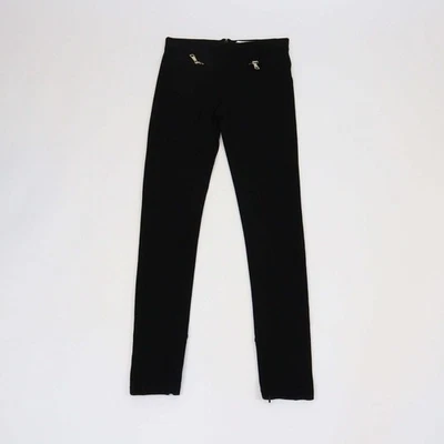 Pantalones ajustados con cremallera negra Givenchy - Imagen 1 de 3