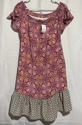 Motherhood pink floral maternity dress women’s size - Image 1 of 4