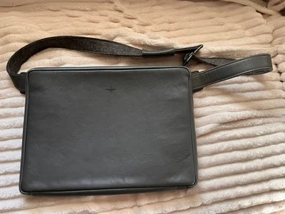 Жесткий прививки плоский пакет кожи шерсти сумка через плечо ноутбука iPad Pro чехол - Изображение 1 из 4