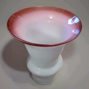 michael powolny loetz vase cranberry 6" vase Unusual Color Czech - Picture 1 of 7