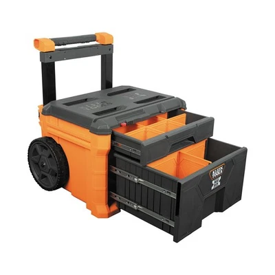 Klein Tools 54801MB MODbox Heavy-Duty Two Drawer Rolling Tool Storage Box - Image 1 of 2