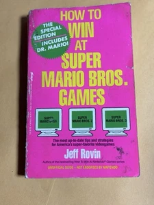 HOW TO WIN AT SUPER MARIO BROS 2 3 GAMES NINTENDO Unofficial Guide Jeff Rovin - Picture 1 of 3