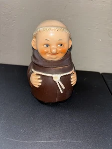 De colección Goebel Fraile Tuck Condimento Baratija Azúcar Tarro Monje Clero Alemania Occidental - Imagen 1 de 8