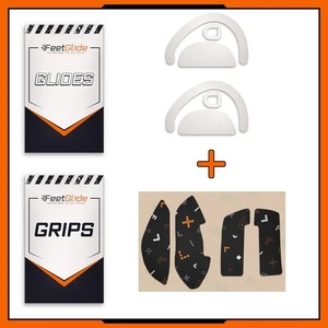 FeetGlide PTFE Mouse Skates & Grip Tape Bundle for Razer Pro Click V2 - Afbeelding 1 van 5