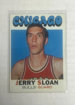 1971-72 Topps #87 Jerry Sloan Bulls - Image 1 of 2