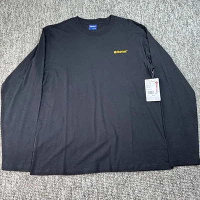 Nueva con etiquetas Camiseta Marmot Para Hombres Mediana Better Bttr Innvtv Tch Negra Manga Larga Exterior Foto 1 de 4