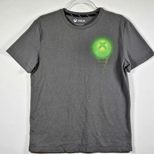 XBOX Graphic Tee Shirt Gray & Lime Green T Shirt XL TG (16) Youth Microsoft E3 - Picture 1 of 8