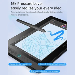 BOSTO BT-13HDK Digital Drawing Tablet HD Screen Graphics Tablet Battery-free Pen - Bild 1 von 14