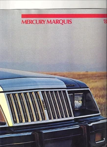 1985 MERCURY MARQUIS SHOWROOM BROCHURE "NOS" - Foto 1 di 1