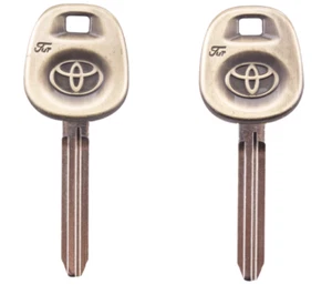 Spare key Blank for Toyota coper red or bronze color toy43 - Afbeelding 1 van 5