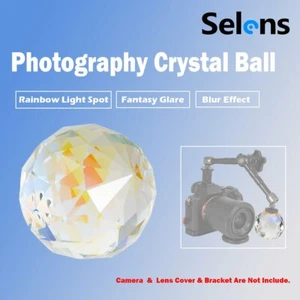 Optical Crystal Magic Ball DSLR Lens Rainbow Effect Light Filter Photography - Picture 1 of 12