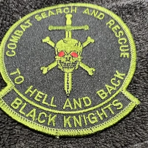 Patch ricerca e soccorso combattimento cavalieri neri della Marina degli Stati Uniti. Lotto 190 - Foto 1 di 6