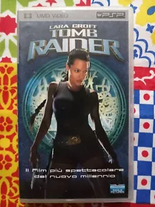 PSP UMD FILM LARA CROFT TOMB RAIDER(EDIZIONE ITALIANA)(UMD RARO) - Imagen 1 de 3