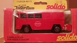Solido Toner Gam II Fourgon Mixte Fire Truck, # 2008, 1:55, Die-cast Metal-NIB - Picture 1 of 6