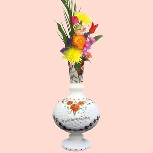 10" Height Filigree White Marble Decorative Flower Pot | Handcrafted - Picture 1 of 8