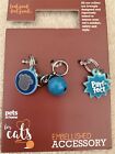 Pretty Cat Collar Accessories. Pets At Home. Bell & Charms. New.