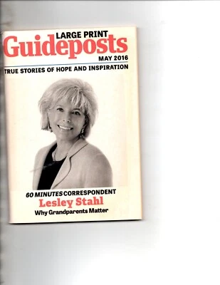Guideposts May 2016 Lesley Stahl Hope and Inspiration - Image 1 of 2