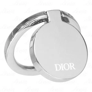 Christian DIOR SMARTPHONE RING Holder SILVER TONE - Picture 1 of 10