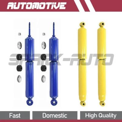 Amortiguadores completos delanteros traseros Monroe de 4 piezas para Ford F-350 1989 1990 1991 Foto 1 de 4