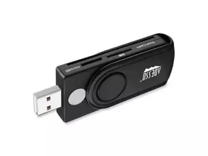 Adesso SCR-200 Smart Card Reader SCR200 - Picture 1 of 12