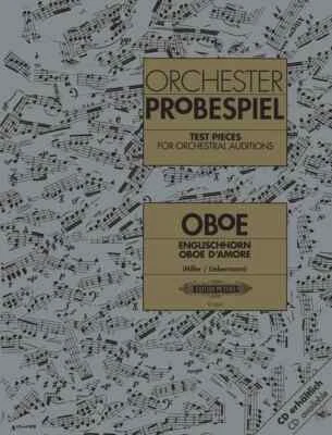 Test Pieces for Orchestral Auditions: Oboe, Cor Anglais & Oboe d'amore  (EP8660) - Image 1 of 3