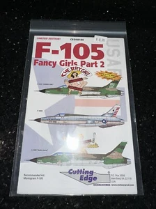 1/48 1/72 Limited Edition Cutting Edge decal F-105 Fancy Girls Part 2 48180 - Picture 1 of 11