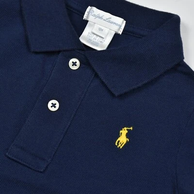 Ralph Lauren Baby Kinder Kleinkind Poloshirt T-Shirt Kurzarm Alter 18 Monate - Bild 1 von 4