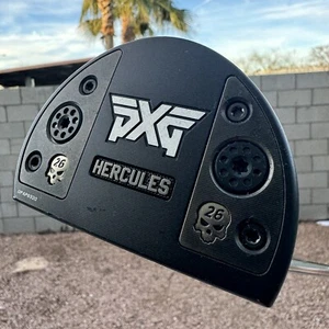 Left Handed PXG Battle Ready Hercules 34" Putter Mallet Black - Picture 1 of 10