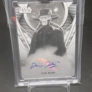 Cad Bane 2023 Star Wars Signature Series Auto Printing Plate A-DK 1/1 - Picture 1 of 5