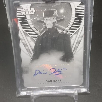 Cad Bane 2023 Star Wars Signature Series Auto Printing Plate  A-DK 1/1 - Image 1 of 4