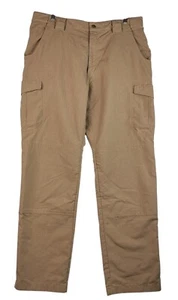 Tru Spec schwarze Ripstop taktische Cargohose Herren Größe 40x34 braun Workwear - Bild 1 von 7