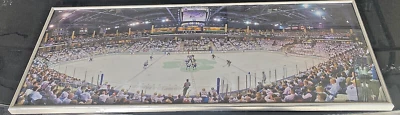 University of Notre Dame Irish VS. Michigan Ice Hockey Photo, Framed, 30 x 12" - Image 1 of 4