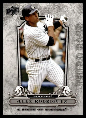 2008 Upper Deck A Piece of History Alex Rodriguez #63 New York Yankees - Image 1 of 2