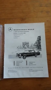 PUB ANCIENNE MERCEDES BENZ - réalités années 60 - 8 - Imagen 1 de 1