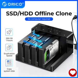 ORICO 5 Bay External Hard drive Docking Station with Duplicator for 2.5/3.5" HDD - Picture 1 of 22