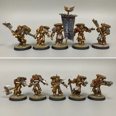 INCOMPLETE SANGUINARY GUARD BLOOD ANGELS FIRSTBORN SPACE MARINES WARHAMMER 40K - Image 1 of 4