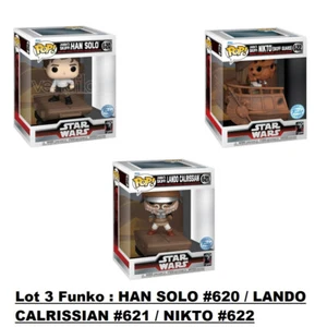 Funko Pop Jabba’s Skiff 3er Set - Han Solo, Lando Calrissian & Nikto - Star Wars - Bild 1 von 1