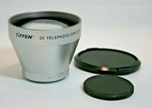 Lente convertidor teleobjetivo Tiffen 2X 43 mm con tapas - Imagen 1 de 11