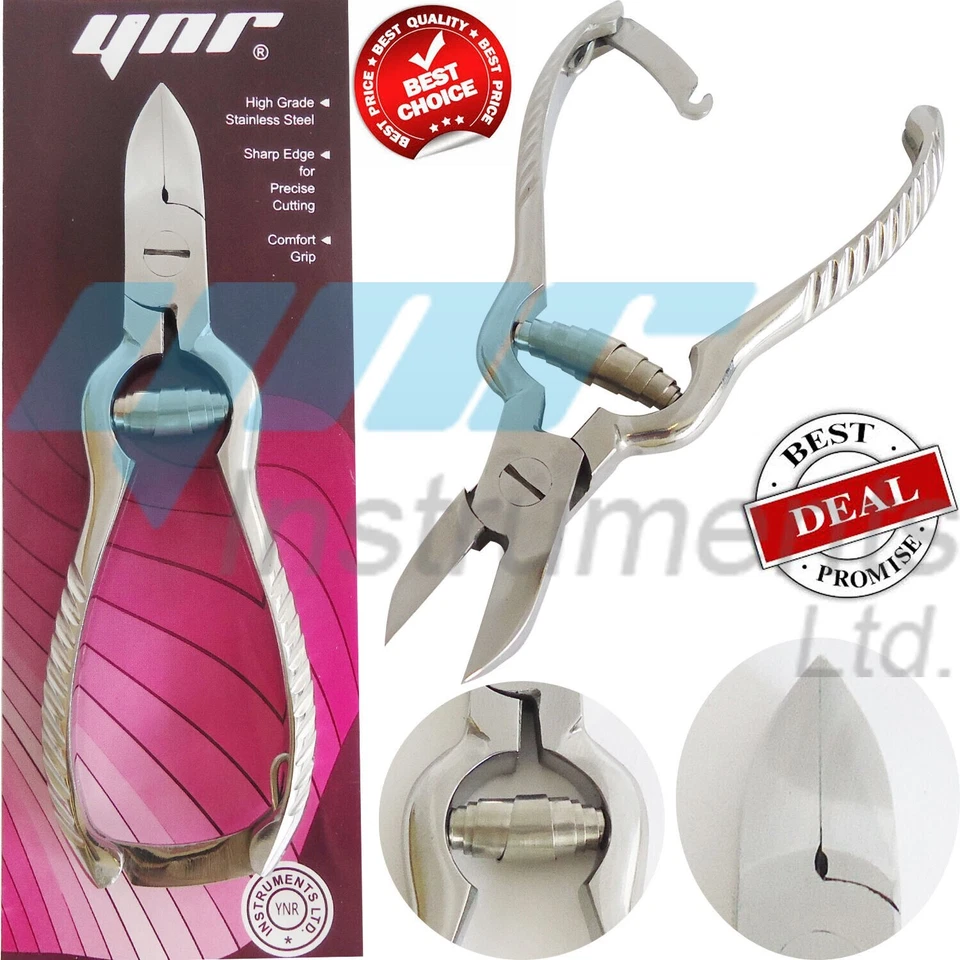 YNR® Toe Nail Clippers Cutters HEAVY DUTY PLIERS Chiropody Podiatry German Model