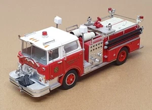 Corgi 1/50 Scale US52008 - Mack CF Pumper Engine Co. 1 Bethpage NY - Red/White - Picture 1 of 6