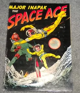 Major Inapak the Space Ace #1 High Grade Golden Age Comic 1951 - Picture 1 of 5