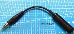 Military to Civilian Interchangeable Adapter Cable TCA For Comtac Headset PTT - Picture 1 of 4