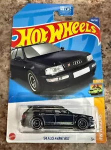 Hot Wheels 2022 Super Treasure Hunt '94 AUDI AVANT RS2 Gray Ships in Protector - Picture 1 of 1