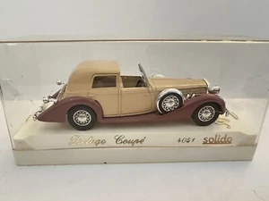 Solido Delage Coupe 4051 1:43 Made in France DIECAST CAR - Picture 1 of 3